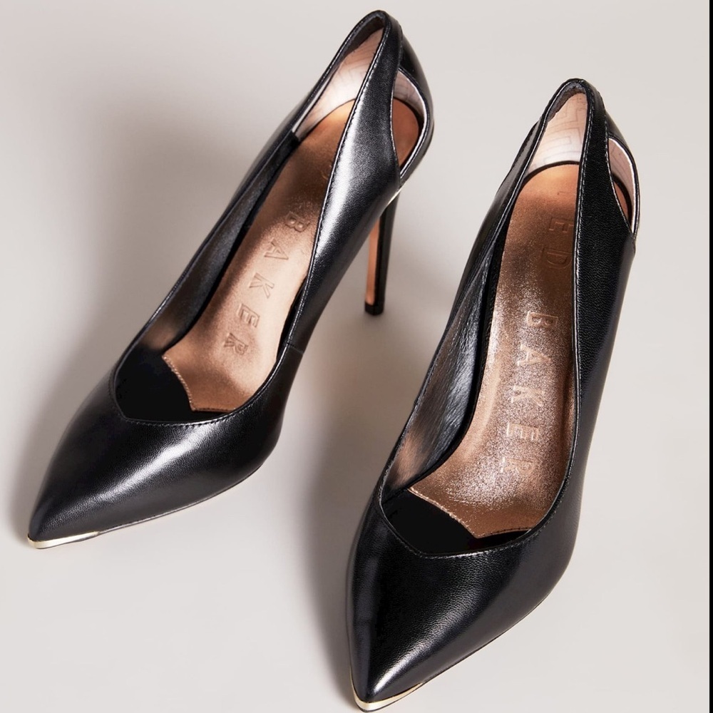 Ted Baker Latefa Black Stiletto Heels